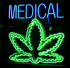 Cannabis Vape Smoke Neon Signs